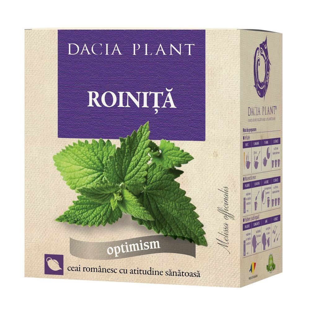 Dacia Plant Ceai roinita 50g 50g imagine 2022