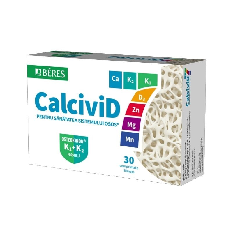 Beres Calcivid 7, 30 comprimate farmacie nonstop online pret mic aptta