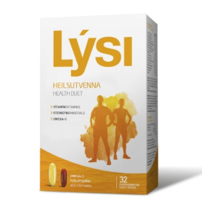 Health Duet Lysi, Omega-3 + Multivitamine Si Minerale, 32 Doze Zilnice