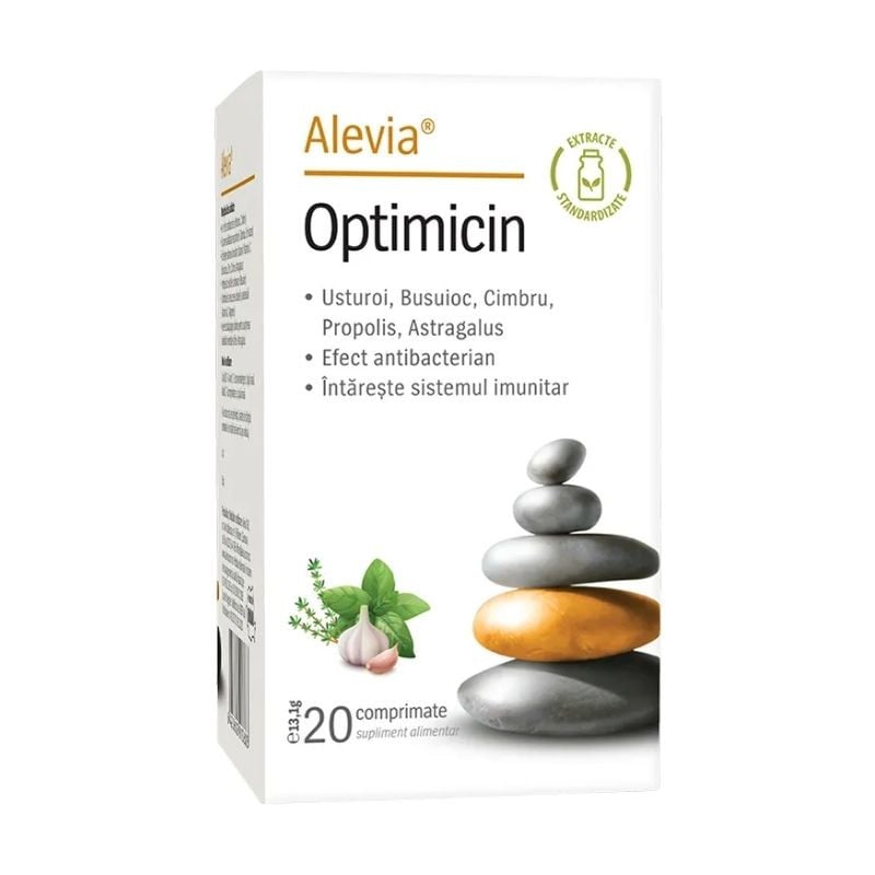 Alevia Optimicin, 20 comprimate ALEVIA imagine 2022