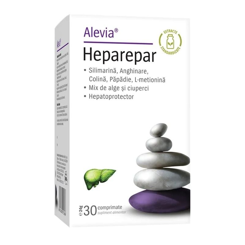 Alevia Heparepar, 30 Comprimate