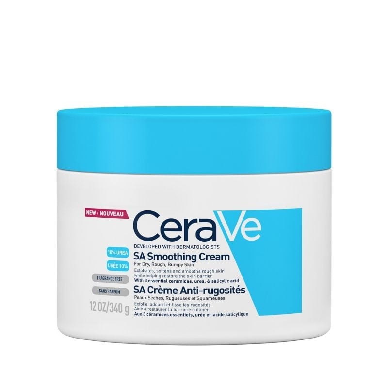 Crema Hidratanta Si Exfolianta Pielea Uscata, Aspra, Cu Rugozitati Sa, 340ml, Cerave