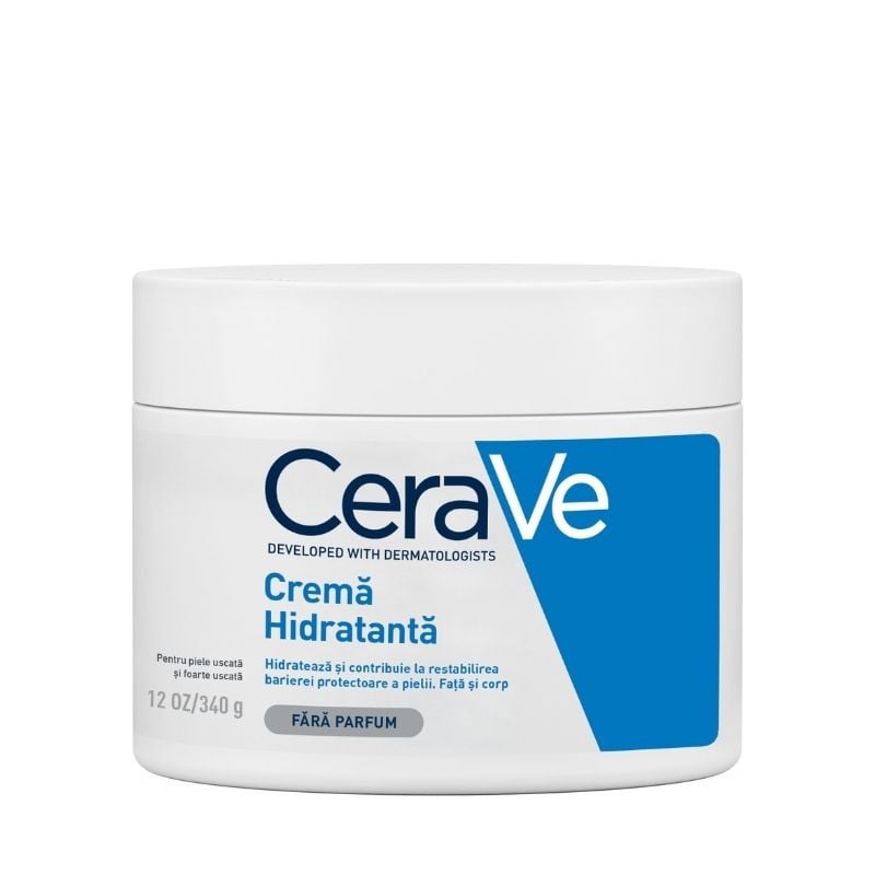 Crema Hidratanta Ten Si Piele, Piele Uscata Si Atopica, 340 Ml, Cerave