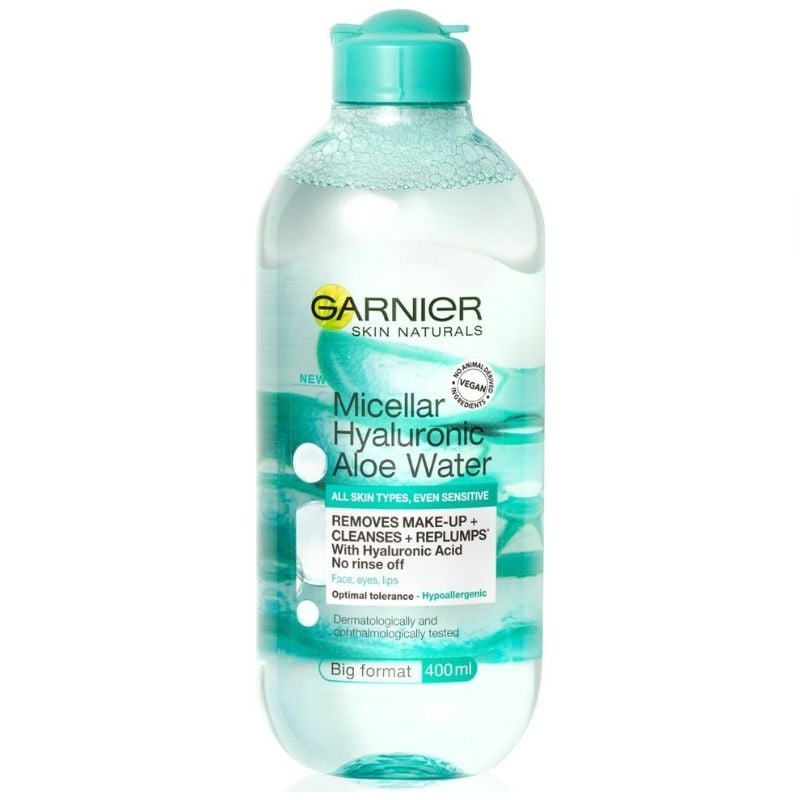 Garnier Skin Naturals Apa Micelara Hyaluronic Aloe Imbogatita Cu Acid Hialuronic, 400 Ml