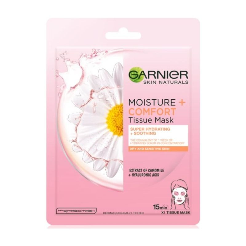 Garnier Skin Naturals Moisture & Comfort Masca de fata + Musetel Comfort imagine noua