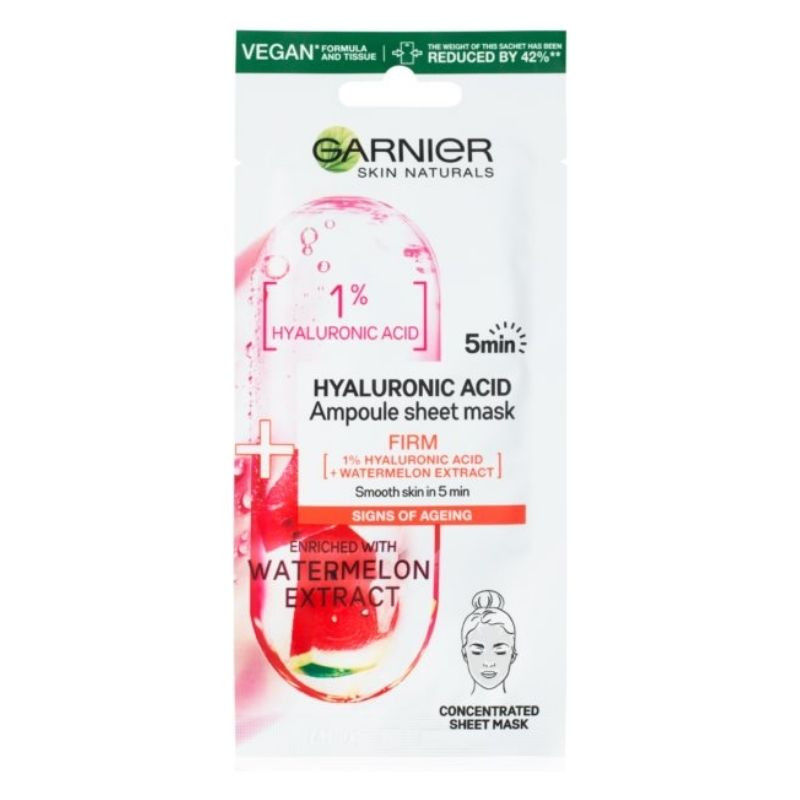Garnier Masca servetel Ampoule Firm cu Pepene rosu, 15g 15g imagine noua