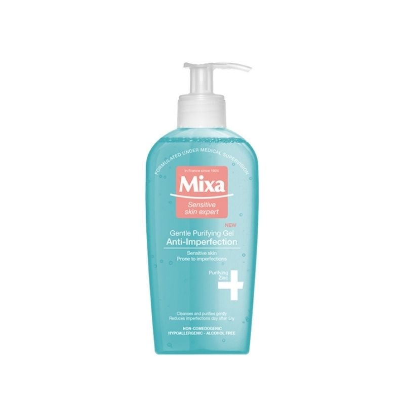 Mixa Gel De Curatare Anti-imperfectiuni, Ten Sensibil, 200ml