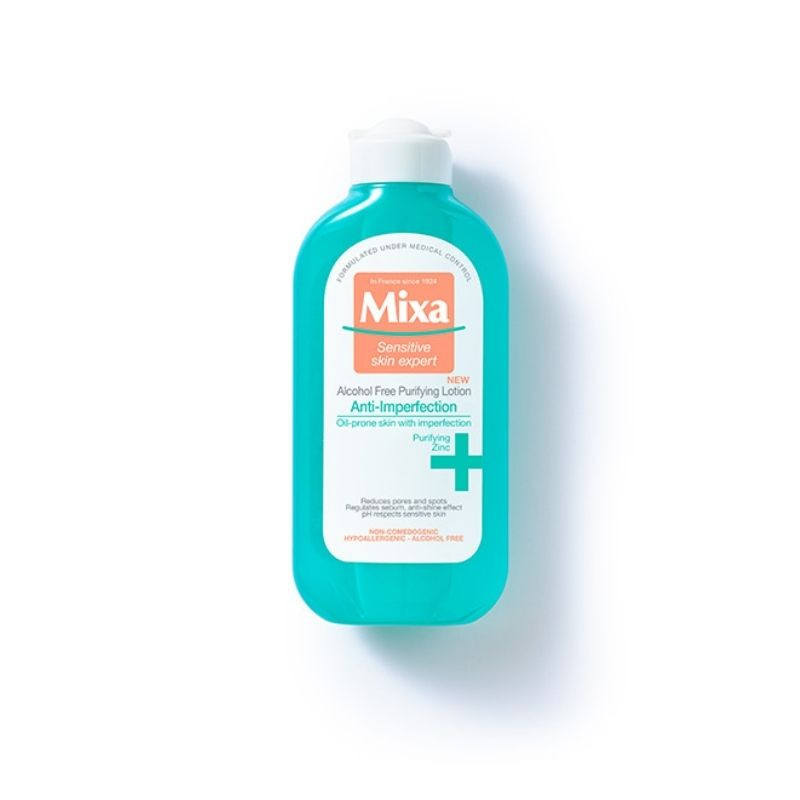 MIXA Lotiune de curatare anti-imperfectiuni, ten cu tendinta de ingrasare, 200ml