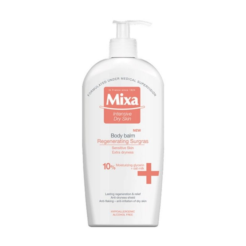 Mixa Surgras Balsam Reparator De Corp, Piele Sensibila, 400ml