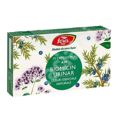Fares capsule biomicin urinar, 15 capsule moi 