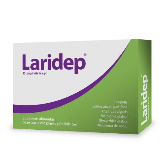 DR. PHYTO Laridep, 30 comprimate pentru supt Durere in gat 2023-09-25
