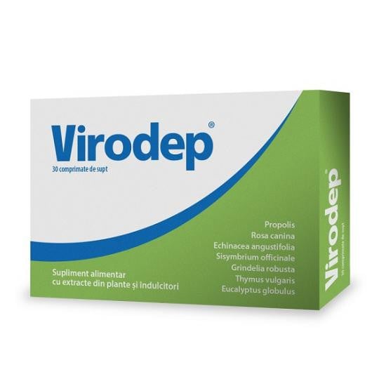 DR. PHYTO Virodep, 30 comprimate pentru supt Protectie anti-virusuri