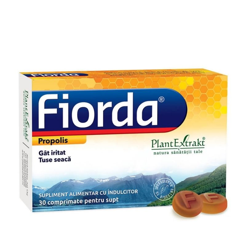 Fiorda propolis, 30 comprimate Durere in gat 2023-09-25