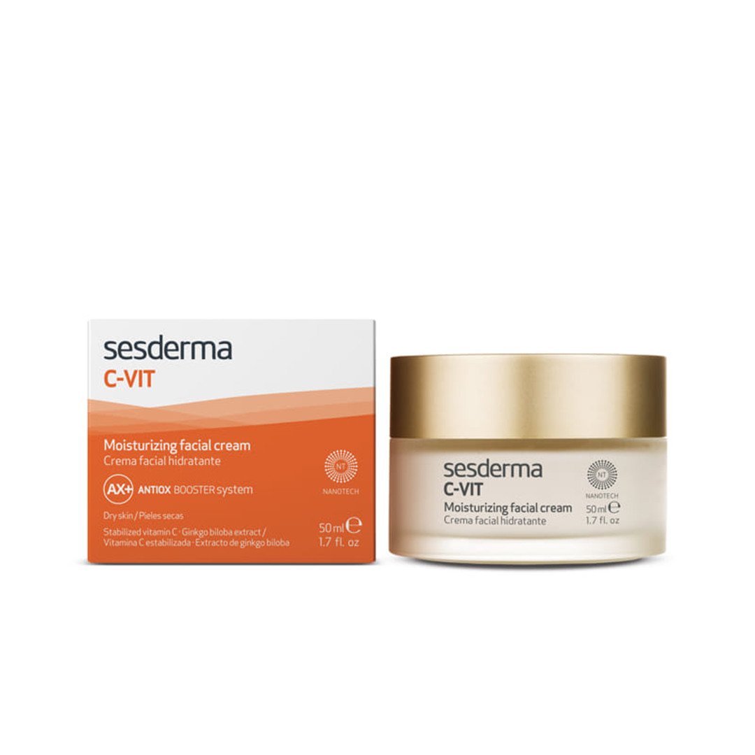 Sesderma C-vit Crema Hidratanta Fata, 50 Ml