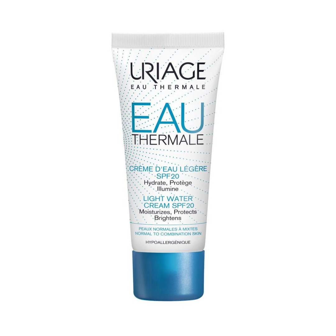 Uriage Eau Thermal Crema Hidratanta Spf20+ Textura Lejera, 40 Ml