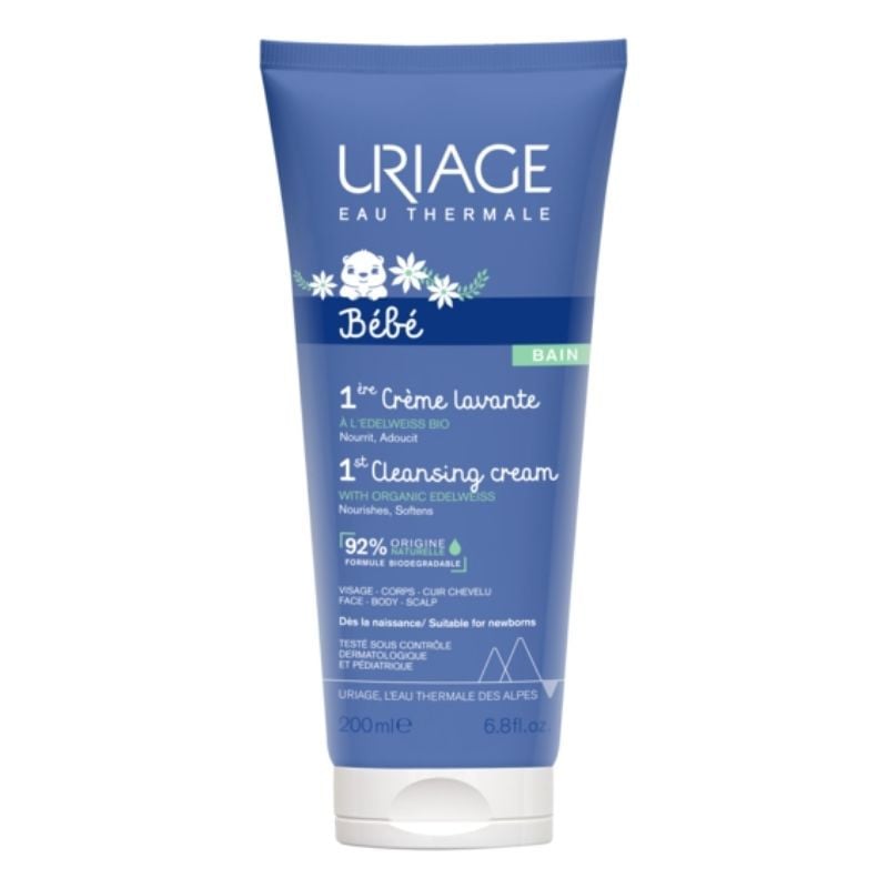 Uriage 1er Bebe Crema De Curatare, 200ml