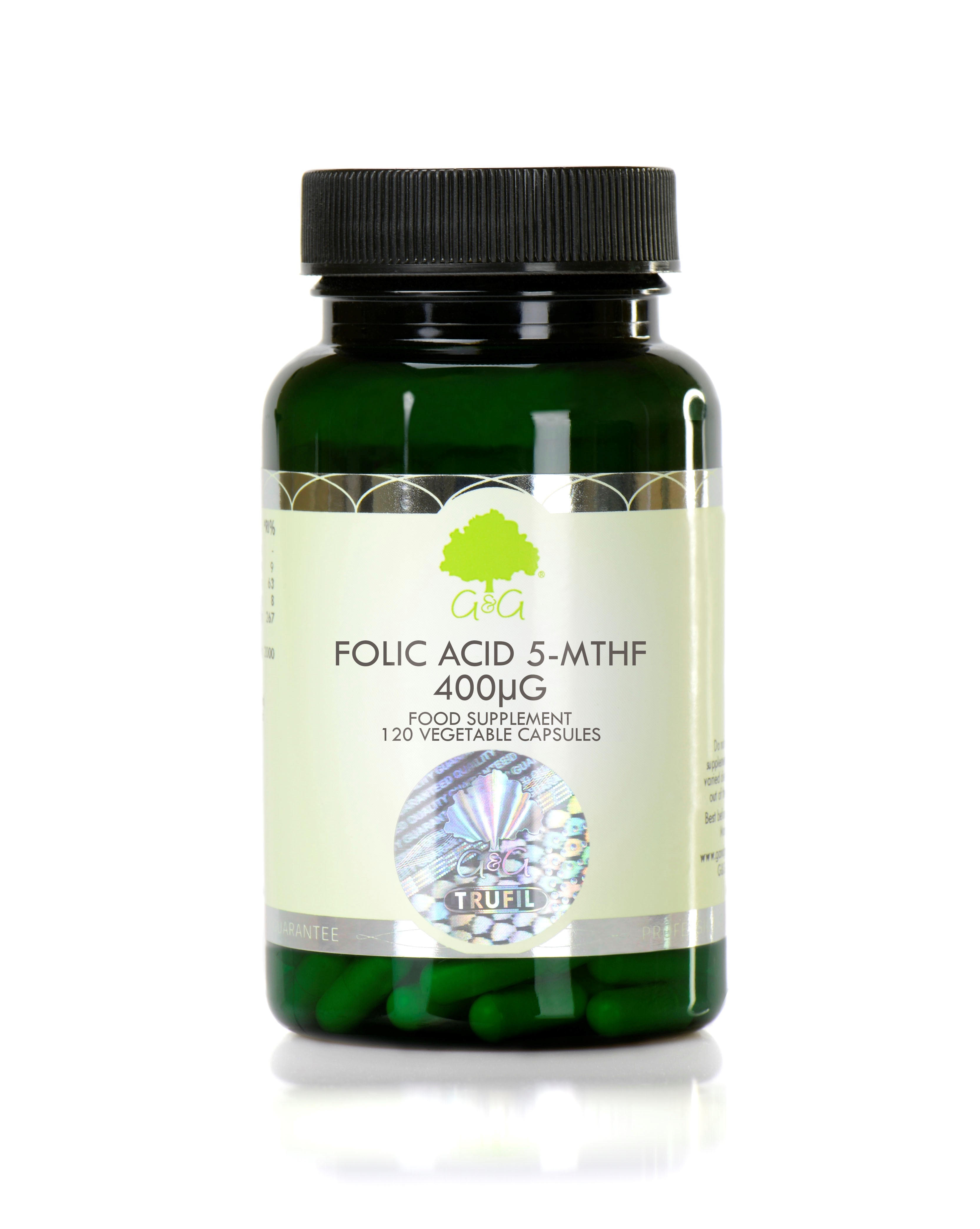 Acid Folic (5-MTHP) 400 mg, 120 capsule La Reducere (5-MTHP)