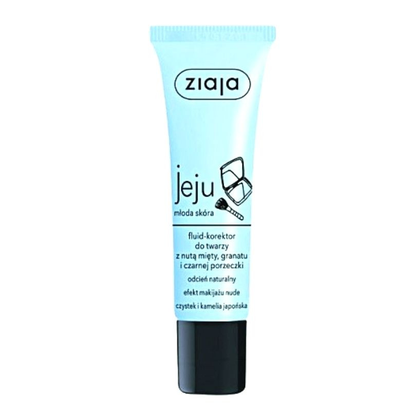 Ziaja Jeju Blue, Crema Nuantatoare Ton Natural, 30 Ml