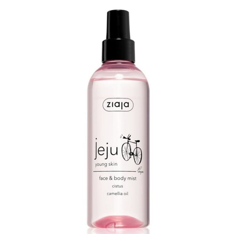 Ziaja Jeju Pink, Spray pentru fata si corp, 200 ml