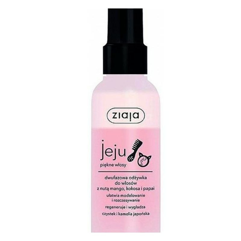 Ziaja Jeju Pink, Balsam Duofazic Pentru Par, 125 Ml