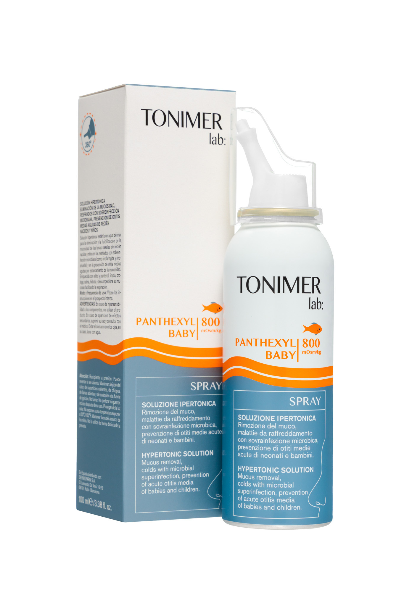 Tonimer Lab Panthexyl Baby spray, 100 ml 100 imagine noua
