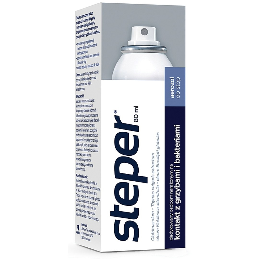Steper aerosoli pentru picioare, 80 ml La Reducere aerosoli