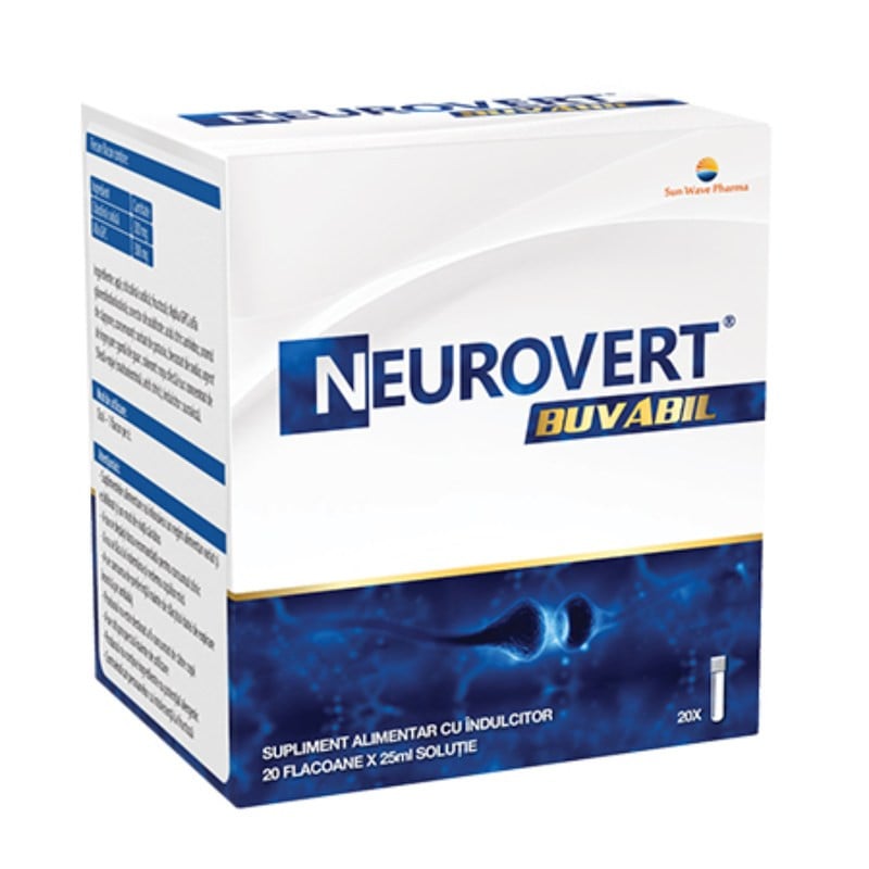 Neurovert Buvabil, 20 Fiole