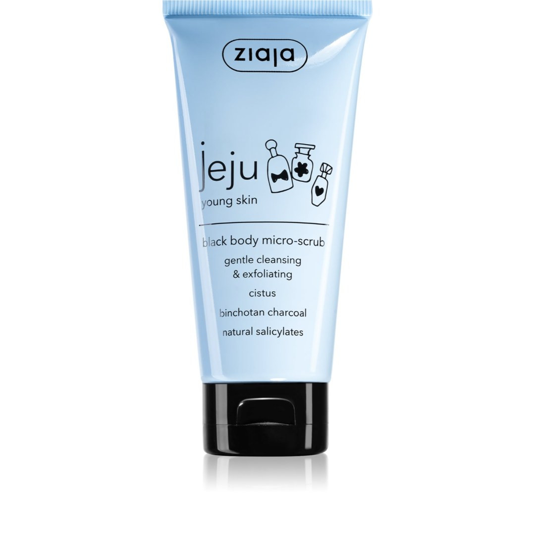 Ziaja Jeju Blue, Micro-scrub De Curatare Pentru Corp, 200 Ml