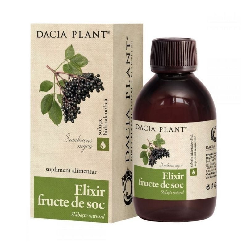 Dacia Plant Elixir Fructe Soc, 200 Ml