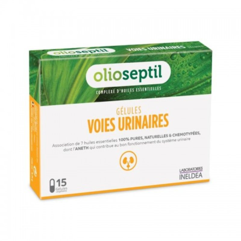 Olioseptil Voies Urinaires (Cai urinare), 15 capsule Cai imagine noua