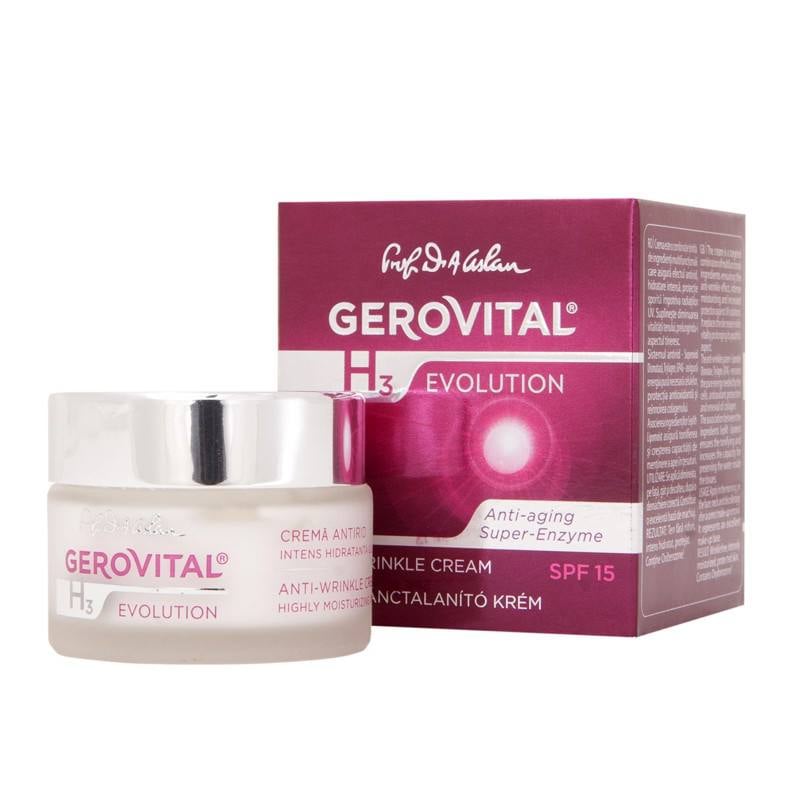 Gerovital H3 Evolution Crema Antirid Fp10, 50 Ml