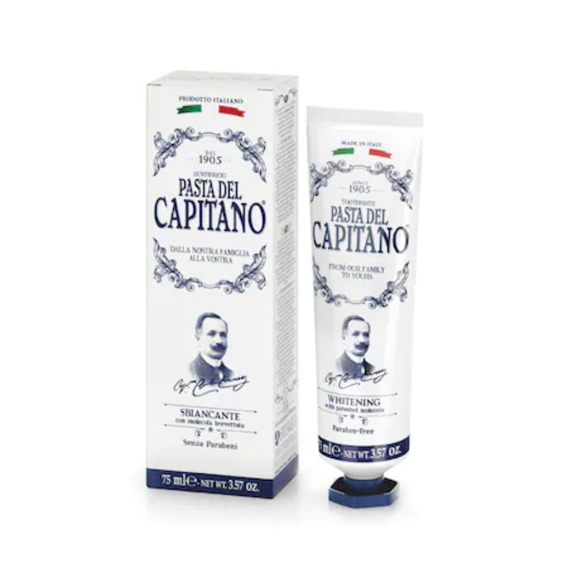 Del Capitano Pasta de dinti pentru albire, 75 ml albire imagine noua