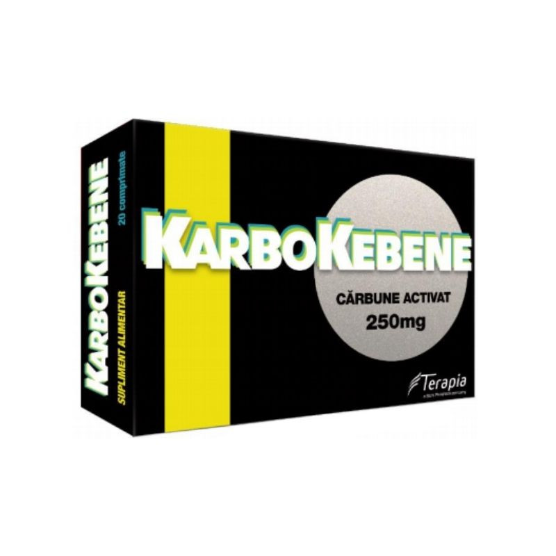KarboKEBENE 250mg, 20 comprimate Balonare 2023-10-02