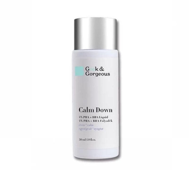 Lotiune exfolianta Calm Down, 30 ml, Geek & Gorgeous