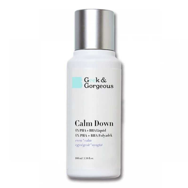 Lotiune exfolianta Calm Down, 100 ml, Geek & Gorgeous