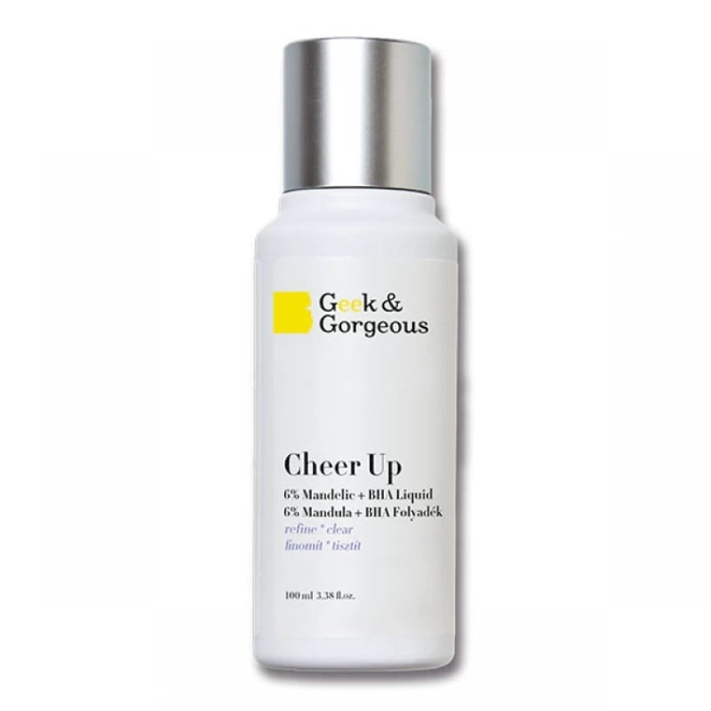 Lotiune exfolianta cheer up, 100 ml, geek & gorgeous