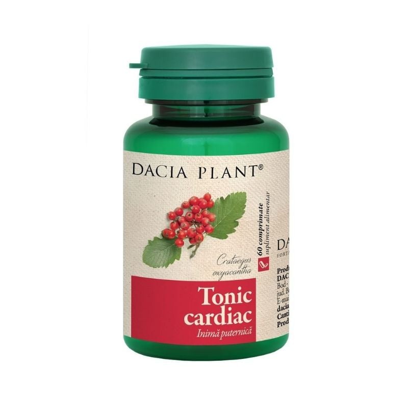 DACIA PLANT Tonic cardiac, 60 comprimate cardiac imagine noua