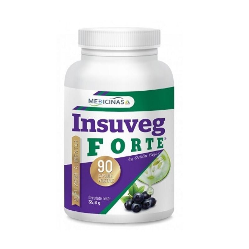 Insuveg forte, 90 capsule Controlul diabetului 2023-09-22