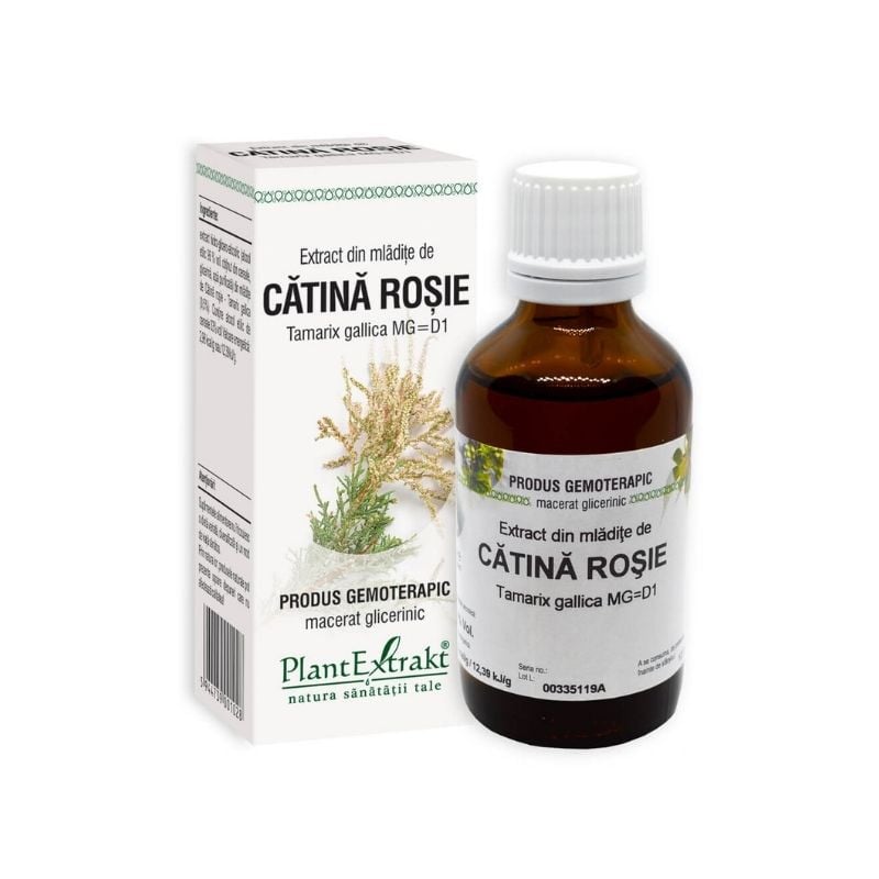 Extract din mladite de Catina rosie, Tamarix gallica, 50 ml catina imagine noua