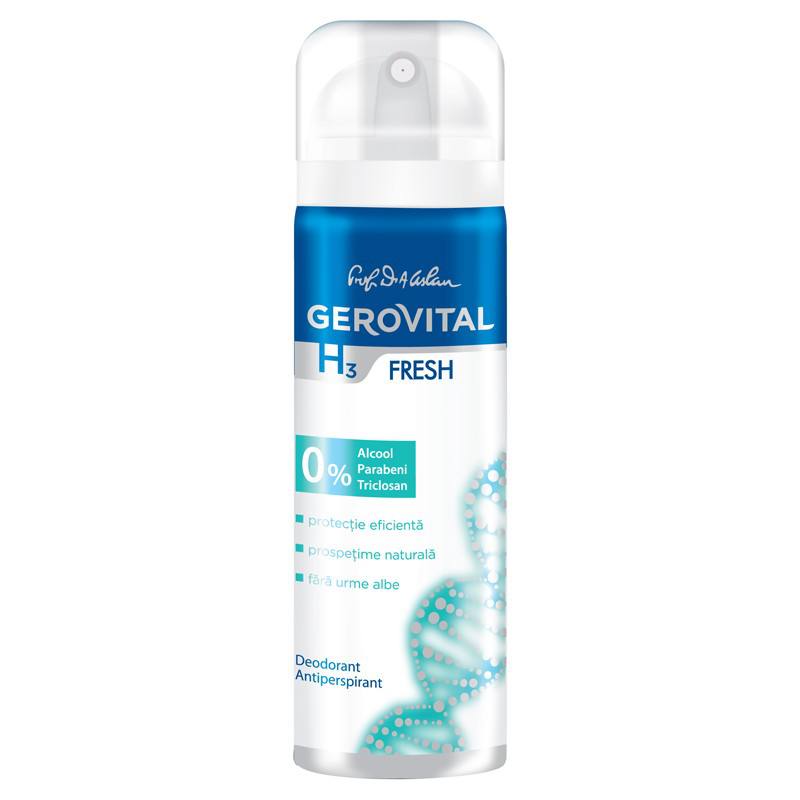 37880 Gerovital H3 DEO antiperspirant fresh, 150 ml
