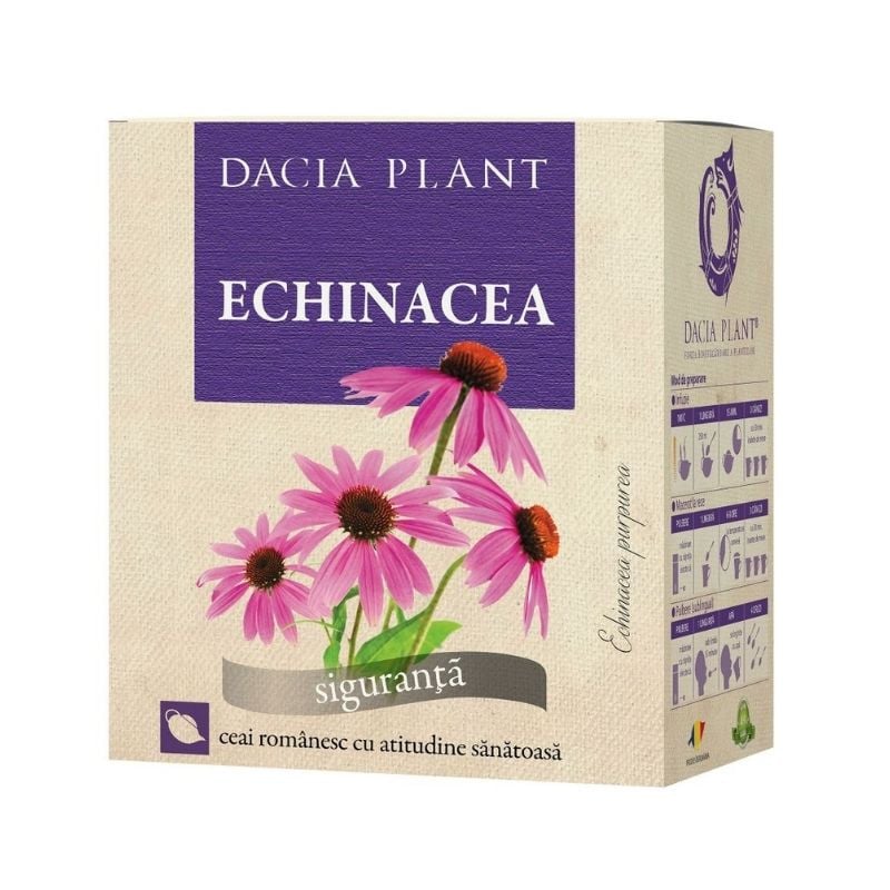 Dacia Plant Ceai echinaceea, 50 g Ceaiuri si tincturi 2023-09-21