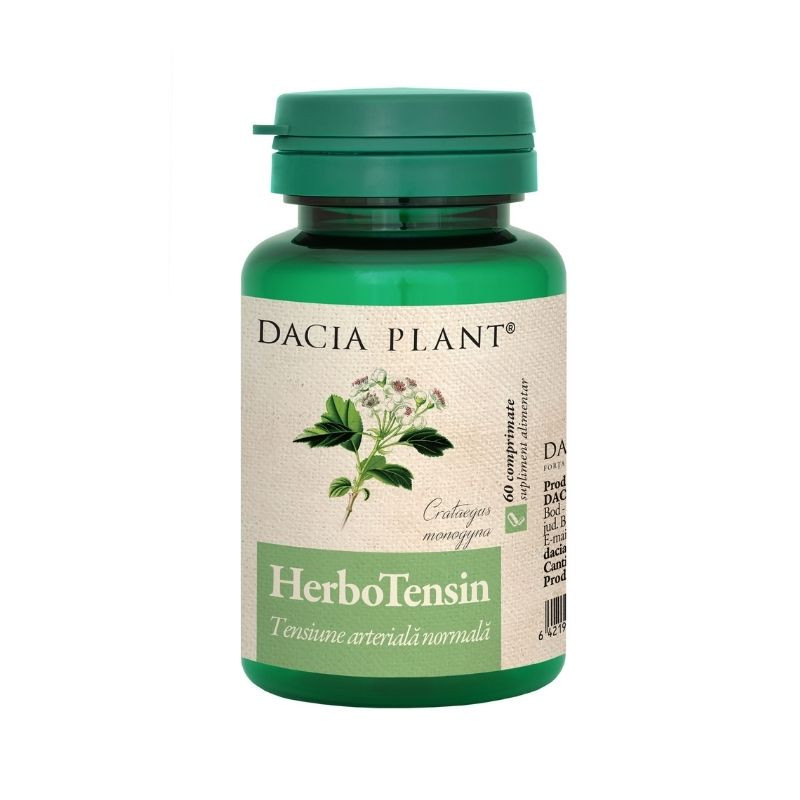 DACIA PLANT HerboTensin, 60 comprimate comprimate imagine noua