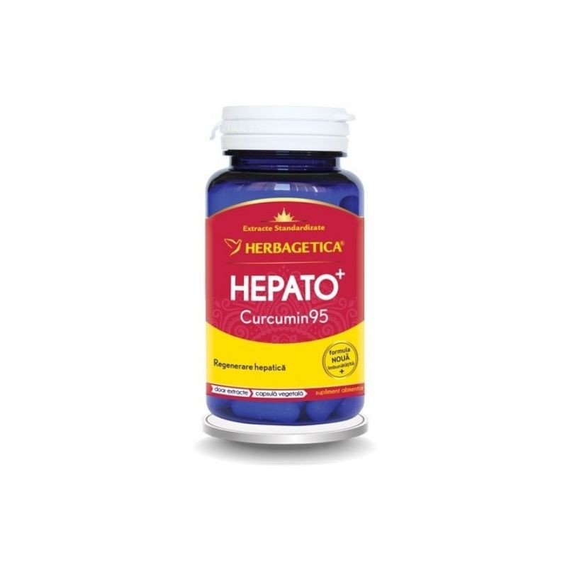 Hepato+ Curcumin95, 30 capsule capsule imagine 2022