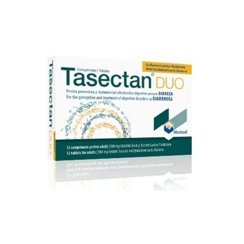Tasectan Duo 500 mg, 12 comprimate 500 imagine noua