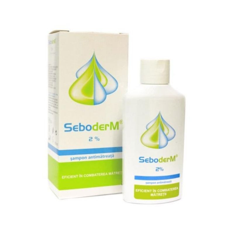 Seboderm Sampon Anti-matreata 2%, 125 Ml