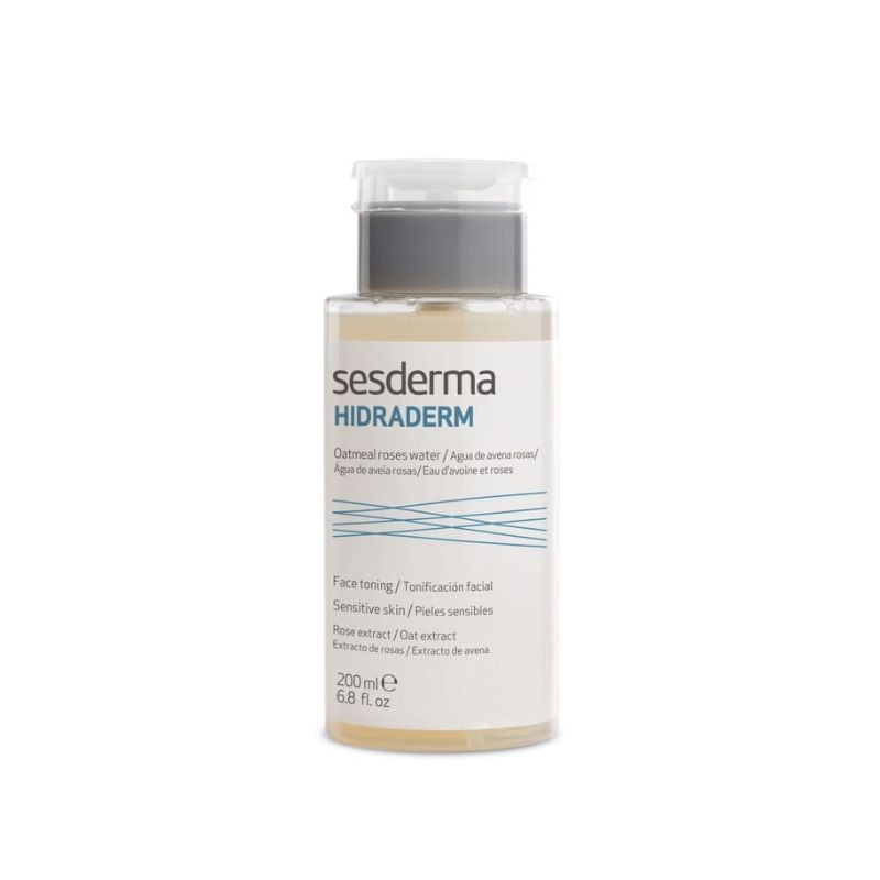 HIDRADERM Apa de trandafir cu extract de ovaz, 200 ml 200% imagine teramed.ro