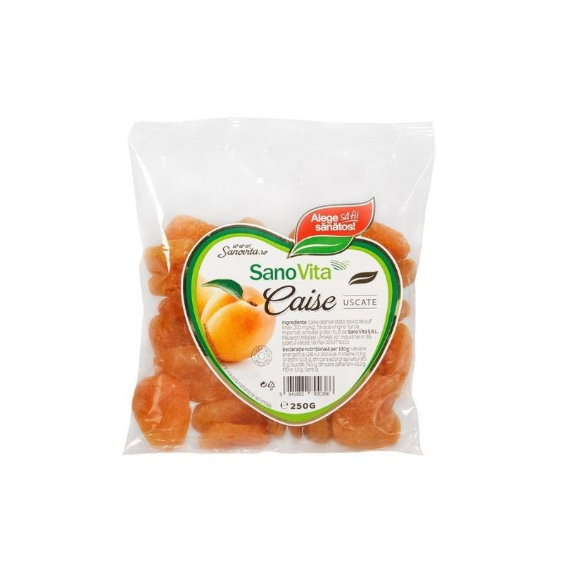 Sanovita Caise deshidratate, 250 g 250 imagine 2022