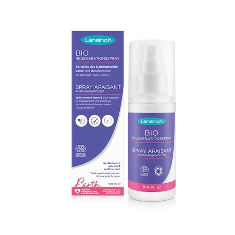 Lansinoh Spray Organic Pentru Calmare Dupa Nastere, 100 Ml