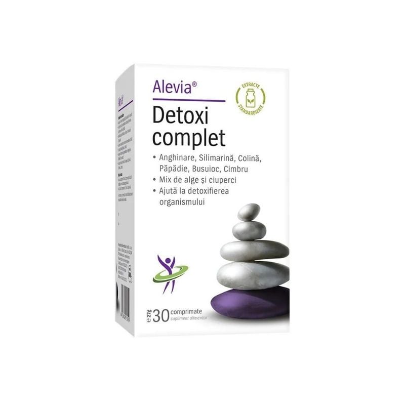 Alevia Detoxi Complet, 30 comprimate Digestie sanatoasa 2023-09-23