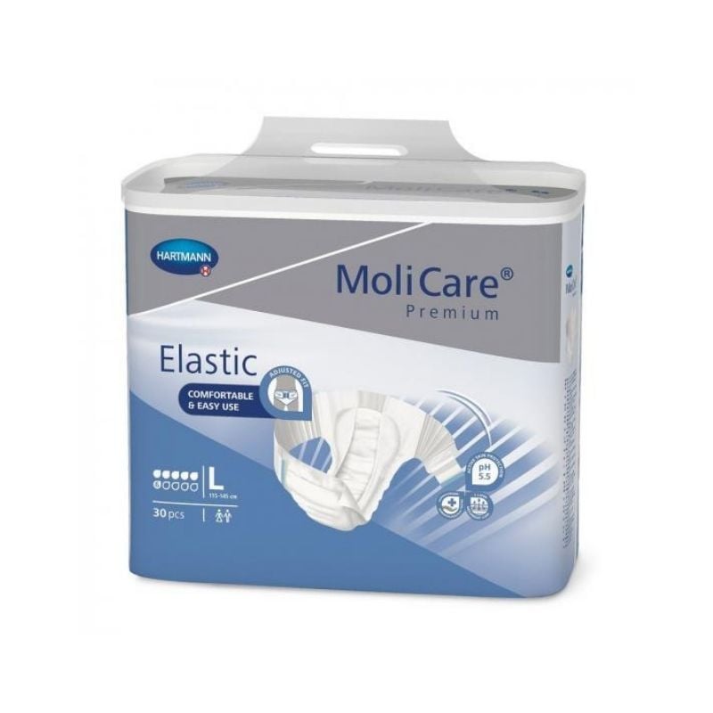 HartMann MoliCare Premium Elastic 6 picaturi L, 30 bucati Dispozitive Medicale 2023-09-23